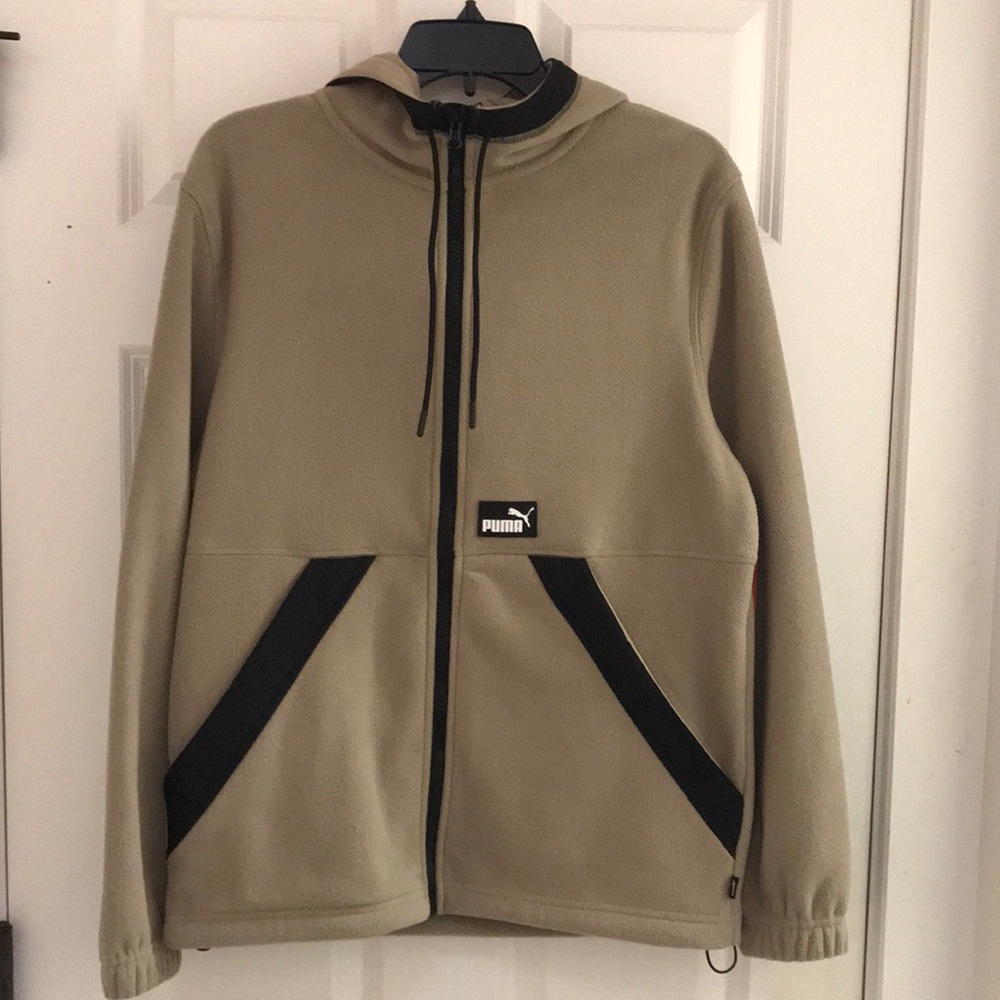 Puma Athletic/Athleisure Full Zip Fleece Jacket, NWT!